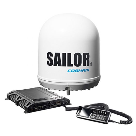 Cobham SAILOR 250 FleetBroadband Marine Teléfono y sistema de Internet (403742A-00571)