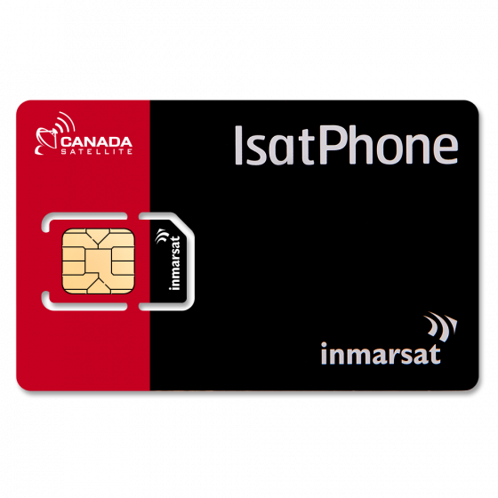 Tarjeta SIM Inmarsat Isatphone