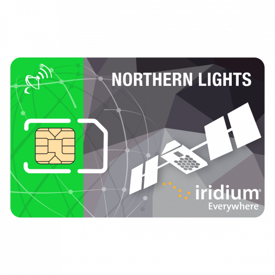 Iridium Northern Lights (Canadá + Alasca) Minutos pré-pagos de transmissão