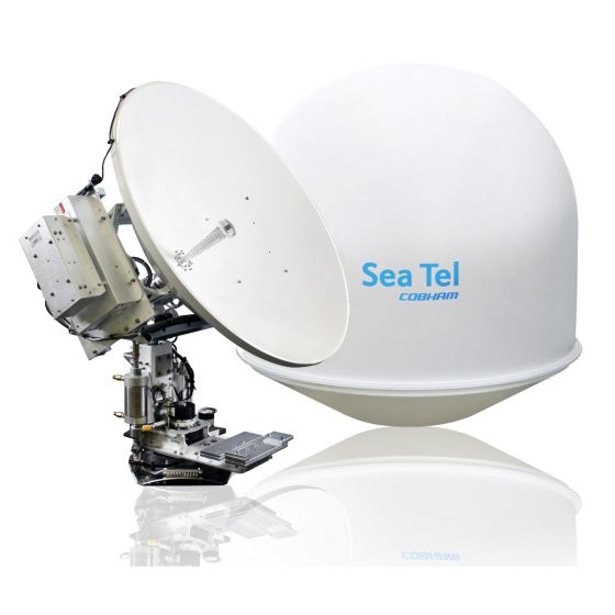 Sistema de banda larga no mar Cobham Sea Tel 4009 VSAT