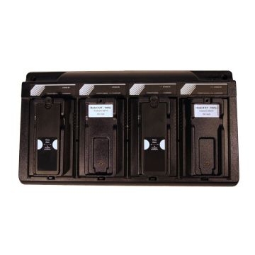 Carregador de bateria de quatro compartimentos SatStation para Iridium 9575 Extreme e Iridium 9575 PTT (SAT-CHG4-9575)