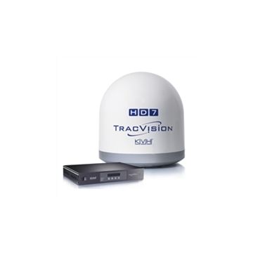Sistema de TV via satélite marítimo DirectTV KVH TracVision HD7 no M9 Dome (01-0325-11)