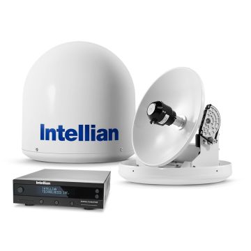 Sistema de TV via satélite Intellian i2 Marine para Dish Network e Bell TV (B4-I2DN)
