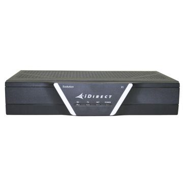 Roteador de satélite remoto iDirect Evolution X1 DVB-S2