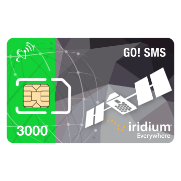 Iridio ¡VAMOS! 3000 SMS 6 Meses Prepago