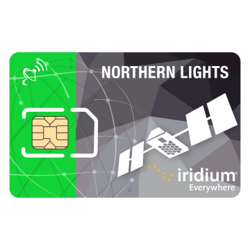 Iridium Northern Lights (Canadá + Alasca) Minutos de transmissão pré-pagos