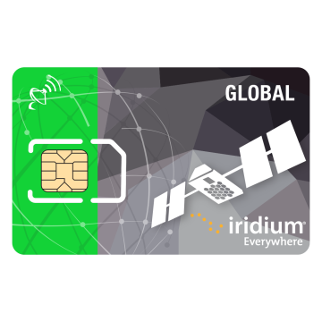 Minutos de tempo de transmissão pré-pago global Iridium