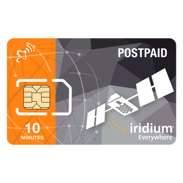 Plano Mensal Iridium Standard com 10 Minutos Gratuitos e 10 Mensagens de Texto Gratuitas