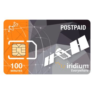 Plano mensal padrão Iridium com 150 minutos e mensagens de texto gratuitas ilimitadas