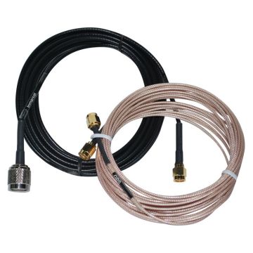 Kit de cabos Inmarsat Beam Active SMA/TNC - 6 m/19,7 pés (ISD932)