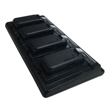 Carregador de bateria SatStation de quatro compartimentos para Inmarsat Isatphone 2
