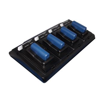 Carregador de bateria SatStation de quatro compartimentos para Inmarsat Isatphone 2
